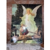 Image 5 : Decorative Figurines, Angel Print, and Glass