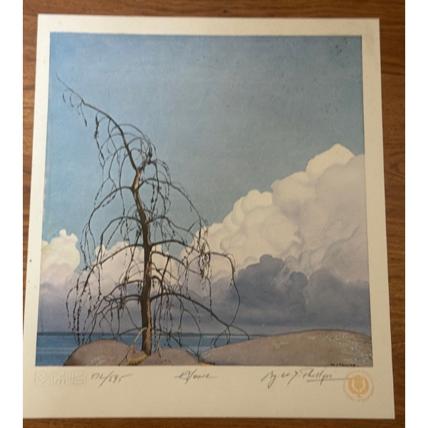  "Alone", Artist: WJ Phillips, 472/595, 11.5 X 14 Unframed