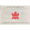 Image 6 : 2004 Canadian Proof Set With Fine Silver Dollar 92.5% Silver  1.94 Troy Ounces