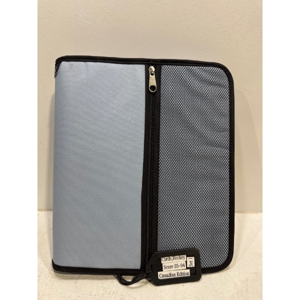 Binder of Score 93-94 Canadian Edition Hockey Cards