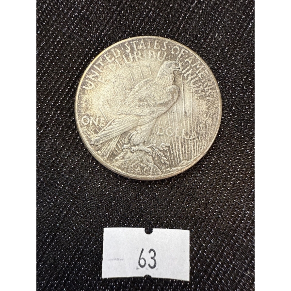 1927 United States Silver Peace Dollar