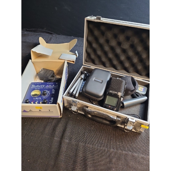 Variable Voiced Tube Mic and Zoom H2next Handy Recorder