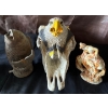 Image 1 : Assorted Garden Charms 17T - Coy Fish Hawk & Lone Cowboy