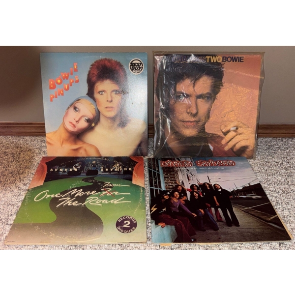 Vintage Vinyl Collection - David Bowie & Lynard Skynard 