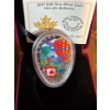 Image 1 : 2017 $20 Hot Air Balloon - Pure Silver Coin