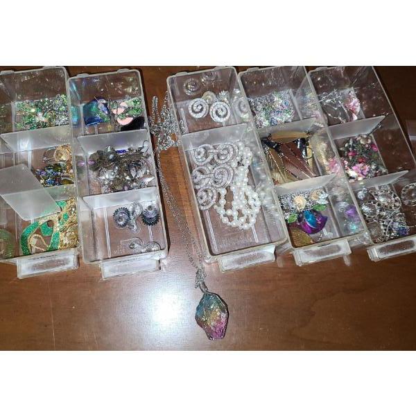Selection of Fashion Earrings/ Necklaces- "Rainbow"