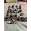 Image 2 : Collection of 925 March Silver Rings And Bracelet