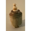 Image 3 : Japanese Miniature Figurines Made of Ivory -  Kinky Couple Snuff Bottle & More 2.5T