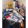 Image 2 : Home Owner Essentials - Back Splash Tiles Wall Paper Adhesive New Paint Gear Spackle & More