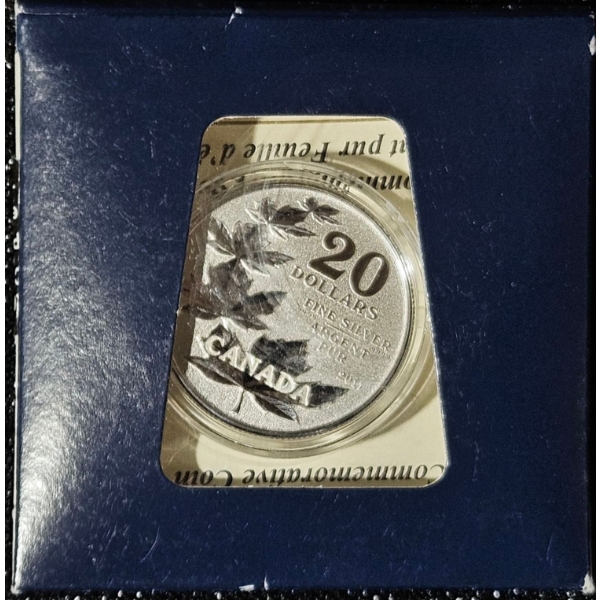 2011 $20 for $20 Maple Leaf Commemorative - 99.9% Fine Silver Coin - #2