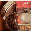 Image 8 : - Assorted Kitchenware, Barware- Brandy Glass: 6" Diameter Top, 12 T, Red Bowl 10" Diameter