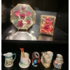 Image 1 : Collectable Mini Mugs w/ Floral Shadow Box Decor