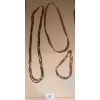 Image 1 : Fashion Jewellery Collection #4 - Braided Gold Tone Set