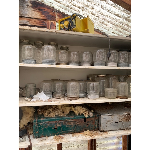 Mason Jars and Glass Containers Coleman Stoves