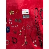 Image 3 : Large Collection of Black/Floral Earrings, Necklaces, and Bracelets