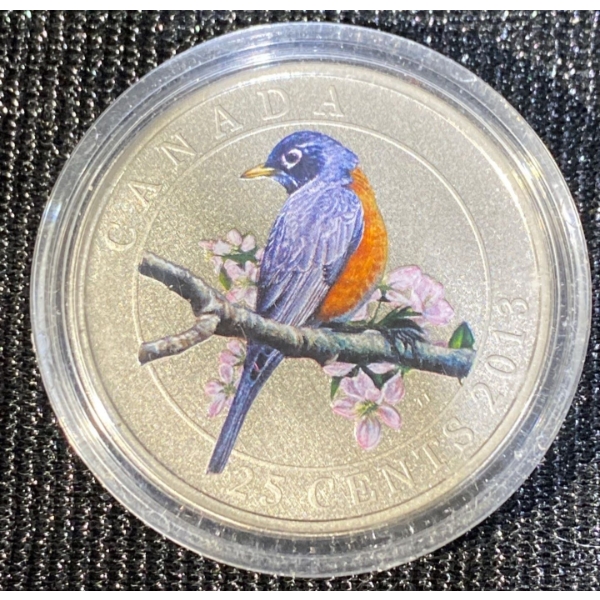 2013 "Birds of Canada" 25 Cent Coin