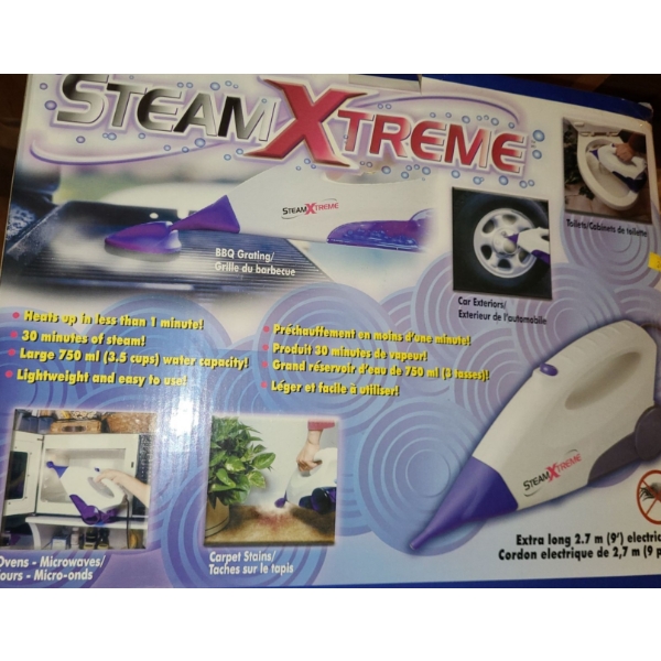 Master Elite Steam Xtreme Hand-Held Cleaner (New In Box)