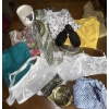 Image 1 : Sorel Flip Flops & Woman's  Collection Of Clothing ++ Costume Jewelry in Tin