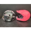 Image 5 : NEW FULMER MX Helmets - PHX Helium 2 Pink Size M & HCI Dot Pink/Blk Size S