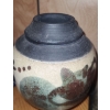 Image 4 : Huichol Beaded Bowl from Mexico. 8 Dia.  Raku Vase.  6 h.  Stone Aztec Wall Decor, Soap Dispenser 