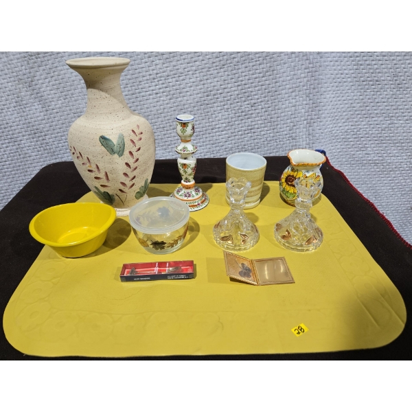 Ceramics, Crystal, Enamel ware + More