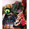 Image 10 : Holiday Decor Incl: Nutcracker 15.5 T, Arrangement w/ Apples 28 T, Snowman Globe 12 T and More!