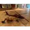 Image 1 : Wood Helicopter Model 23L& Motorcycle 