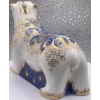 Image 2 : Gorgeous English Royal Crown Derby Bone China Polar Bear Cub Standing - 4 In 