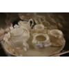 Image 2 : Miniature Tea Sets, Pieces 5 T Beige Set Approximately