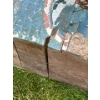 Image 2 : Antique Decorative Corner Piece 13W, 12D, 40T, Comes with Glass Pieces; Some Breakage, See Photos 