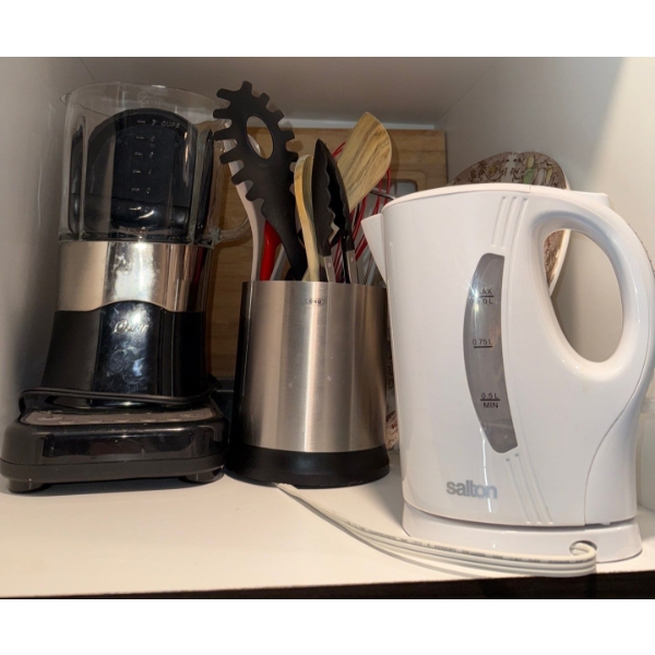 Oster Blender, Salton Kettle,  OXO Kitchen Condiments & More