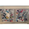 Image 5 : Floral and Solid Accent Bedding Set, 8 Pieces, Bedding Only