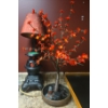 Image 1 : Vintage Lamps  (Tallest is 30),  Stove & Bonzi Tree Themed 