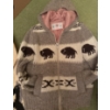 Image 2 : Ladies Outerwear - New Knit Sweaters - Hooded Lined Bison & Classic Style w/ Equestrian Print