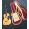 Image 1 : House of Wychopen Mini Guitar w/ Velvet Lined Wooden Case 5 X 12-Made By Stan Wychopen