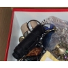 Image 5 : Costume Jewelry (9): Box w/ Fashion Watches, Bracelets, Small Bushnell Binoculars