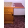 Image 5 : Vilas Maple Wooden Sideboard Cabinet with Drop-Leaf Extensions and Storage