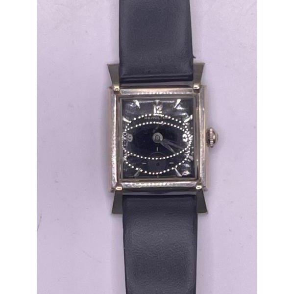 Hamilton 1922 Tank Watch Stainless Steel Body & 10K Gold Case