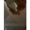 Image 6 : Art Nouveau Mahogany Table w/ Mirror - 67.5W, 26D, 77T