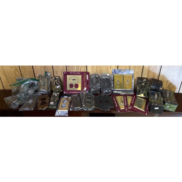 Home Hardware Collection - Brass Finger Plates, Hooks And More 