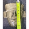 Image 8 : Hand Carved Black Obsidian Aztec Face Sculpture Gold Sheen 2.5 Pounds
