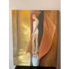 Lauri Ansell - Girl On Ledge - Oil On Canvass 16 x 20