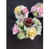 Image 3 : Porcelain Flowers Including: Blue and Yellow Roses 