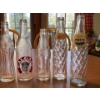 Image 4 : Atique clear soda bottles Coca-Cola wishing well whistle soda, Calgary soda and two Pepsi bottles al
