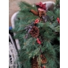 Image 5 : 2 Totes Jam Packed w/ Outdoor Holiday Decor - Light Up Garland Winter Foilage & more