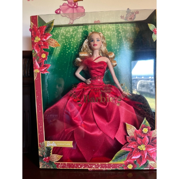 2022 Barbie signature series Holiday Barbie
