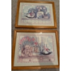 Image 2 : Decorative Vases Containing Silk Florals & Cottage Art 16L