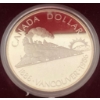 Image 2 : 1986 Canadian Transcontinental Train Arrival 50% Silver 23.33 Grams