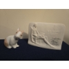 Image 1 : NAO By LLADRO 'Cookies' Bunny  Porcelain Figure 2003 & LLADRO Collector's Society Seashell Plaque 