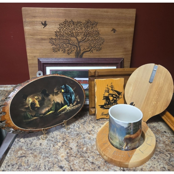 Assorted Wooden Decor & More 
